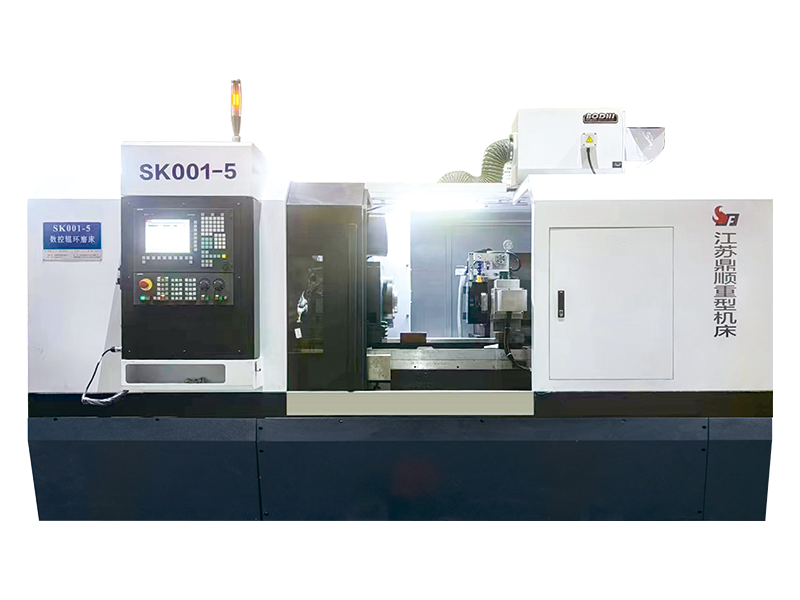 SK001-5 High Rigidity Intelligent CNC Roller Ring Striting Machine